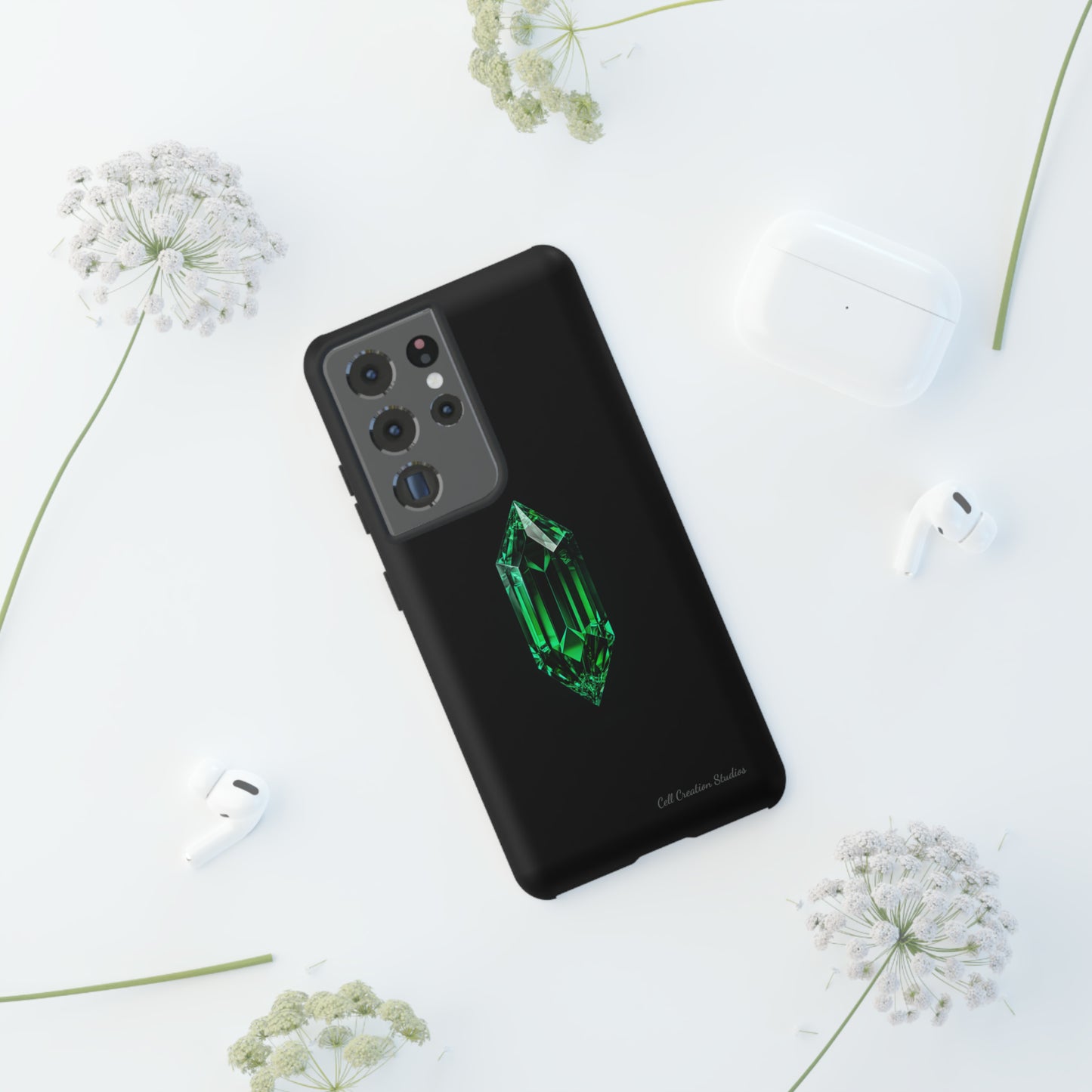 "Emerald Elegance" Phone Case -Tough Cases