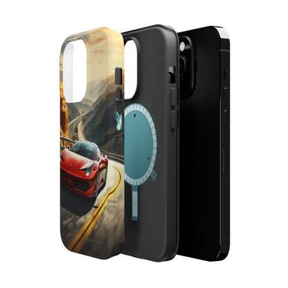 "Mountain Majesty Ferrari Edition" -MagSafe Tough iPhone Cases