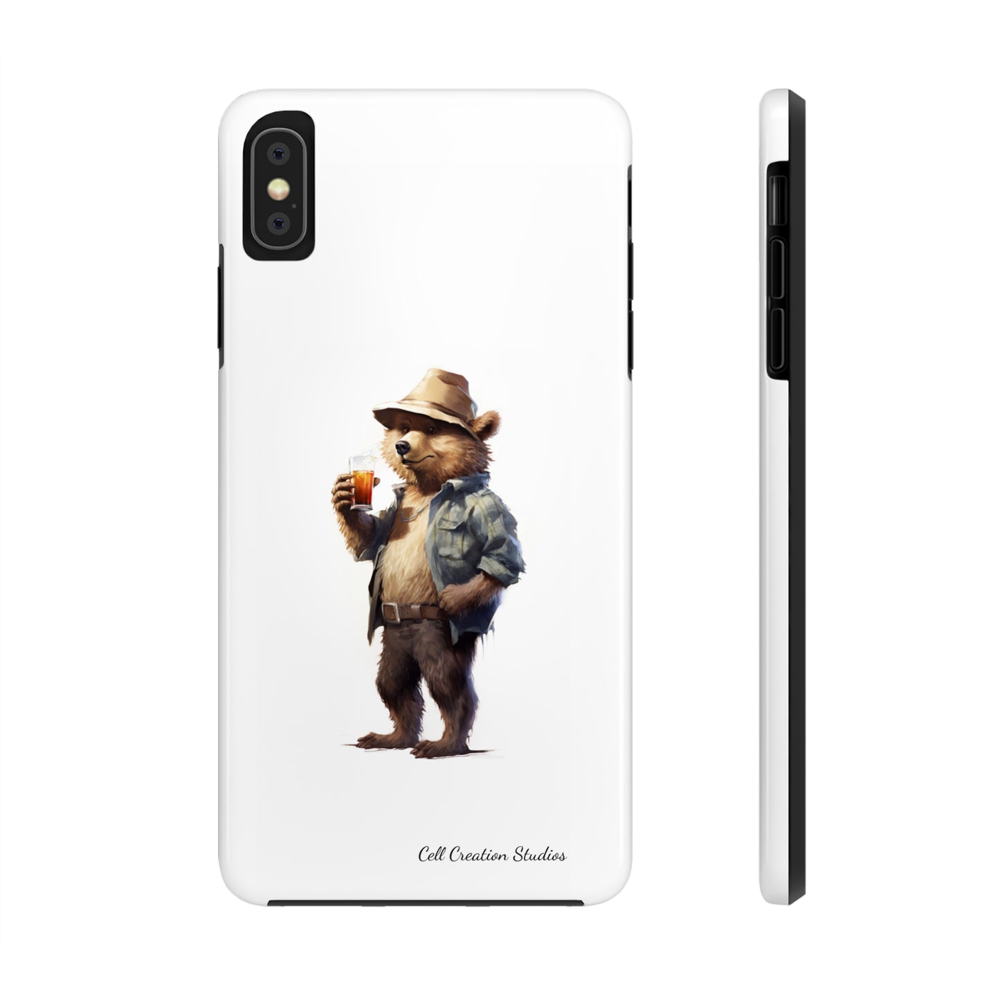 Introducing the "Bear Cheers" Cell Phone Case – The Fun Companion -Tough Phone Cases