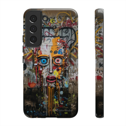 "Urban Graffiti Face" -Tough Phone Cases