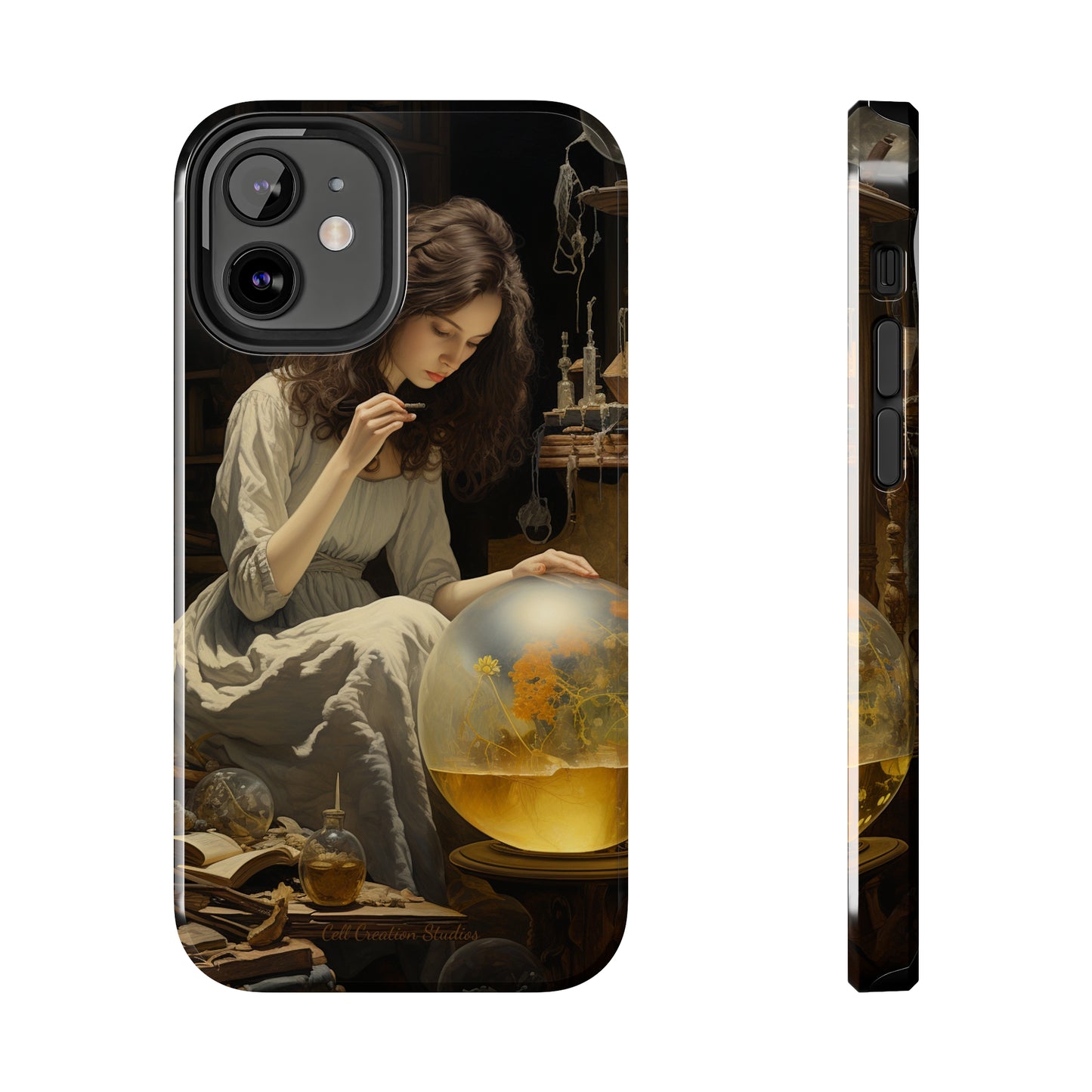 Introducing the "Mystic Botanist" Cell Phone Case – Discover the Secrets Within -Tough Phone Cases