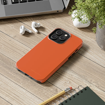 "Orange Burst" -Tough iPhone Cases