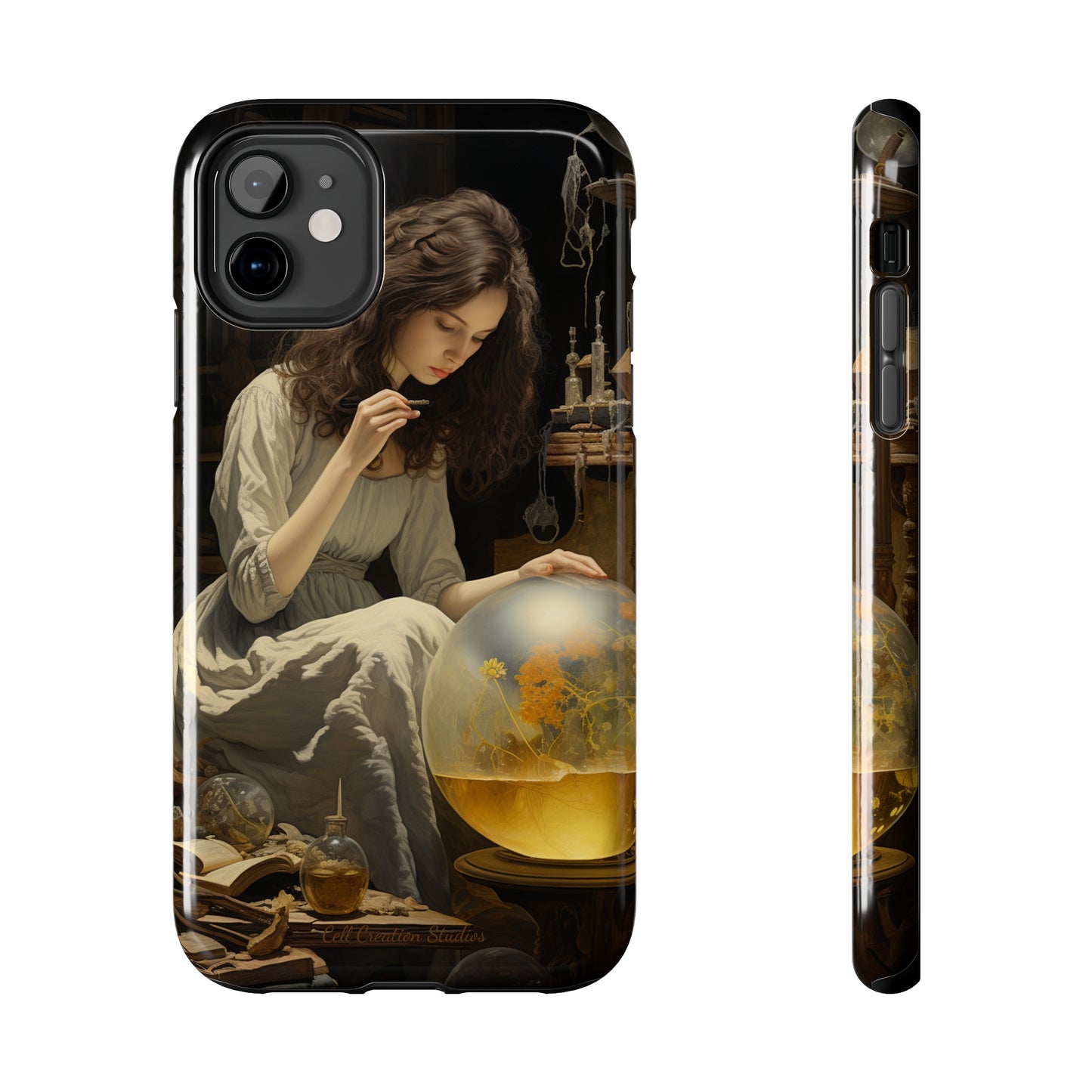 Introducing the "Mystic Botanist" Cell Phone Case – Discover the Secrets Within -Tough Phone Cases