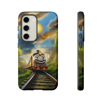 The "Smiling Express Train" Phone Case -Tough Cases