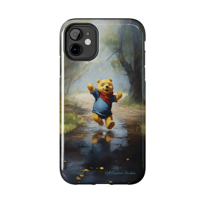 Introducing the "Winnie-The-Pooh Puddle Splash" Cell Phone Case – A Splash of Nostalgic Fun -Tough Phone Cases