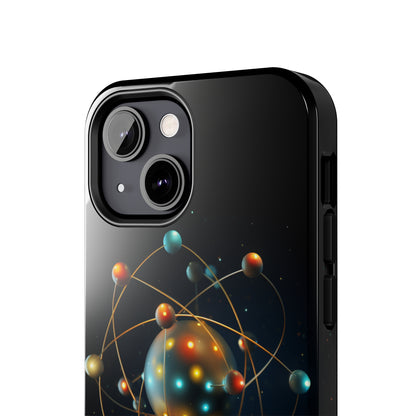 The "Atomic Elegance" Phone Case -Tough Phone Cases