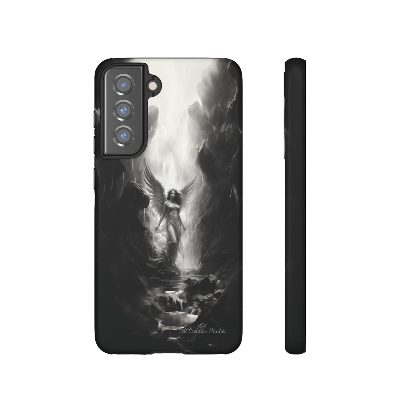 "Seraphic Streams" Angelic Ravine Phone Case -Tough Cases