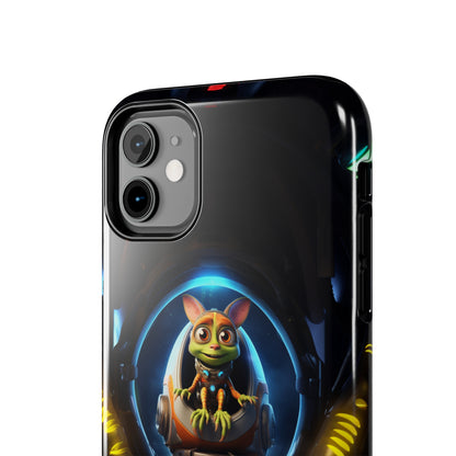 The "Galactic Explorer Alien Spaceship" Phone Case -Tough Phone Cases