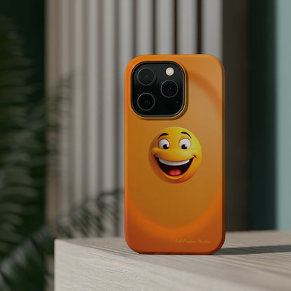 Introducing the "Laughing Emoji" Cell Phone Case – Carry Laughter Everywhere -MagSafe Tough Cases