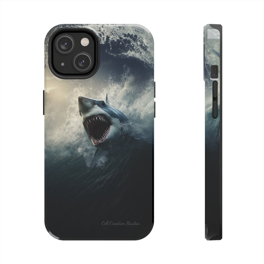 The "Ocean King Great White Shark" Phone Case -Tough Phone Cases