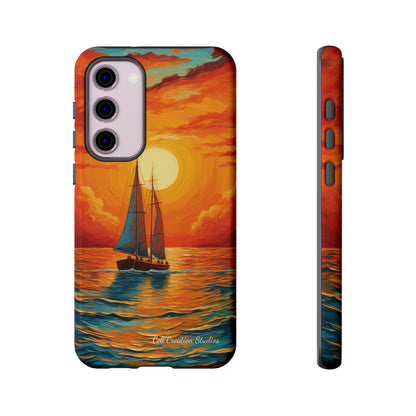 "Sailboat Sunset" - Tough Samsung Cases