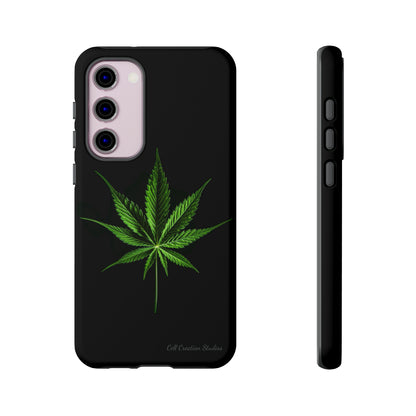 "Cannabis Chic" Marijuana Leaf Phone Case -Tough Cases