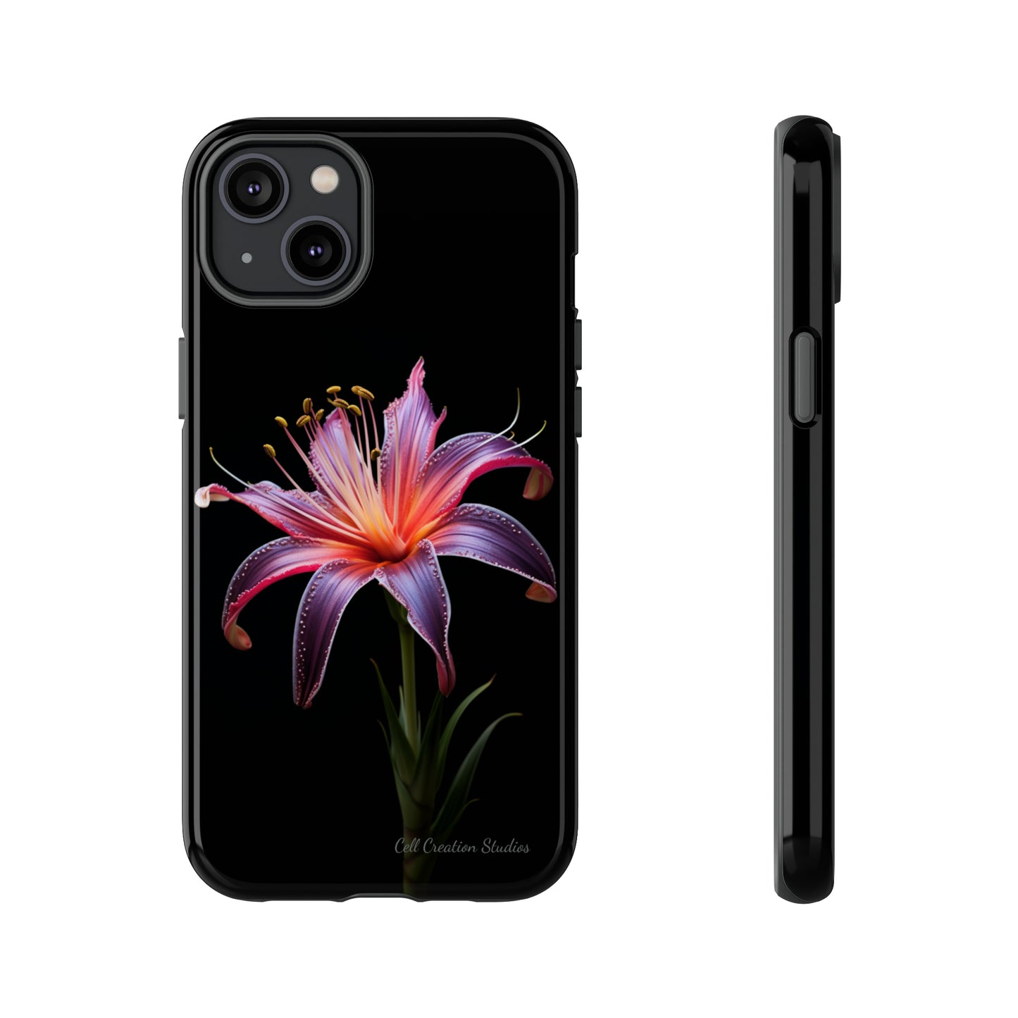 "Vibrant Purple Lily" Phone Case -Tough Cases