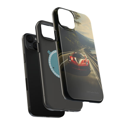 "Tropical Thrill Ferrari Edition" -MagSafe Tough iPhone Cases