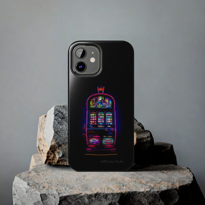 Introducing the "Vibrant Slot Frenzy" Cell Phone Case – Experience the Thrill of Colors and Luck -Tough Phone Cases