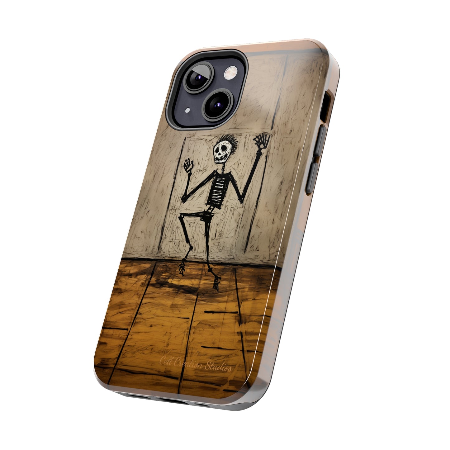 "Groovy Bones Skeleton" -Tough iPhone Cases