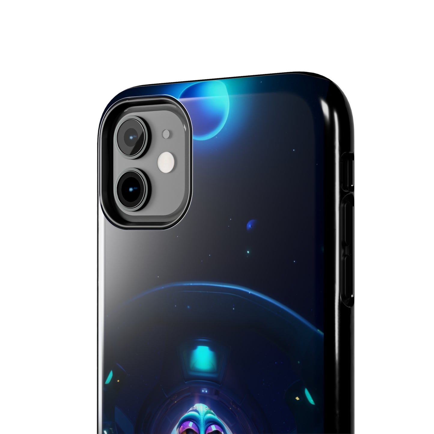 The "Cosmic Cruising Bored Alien" Phone Case-Tough Phone Cases