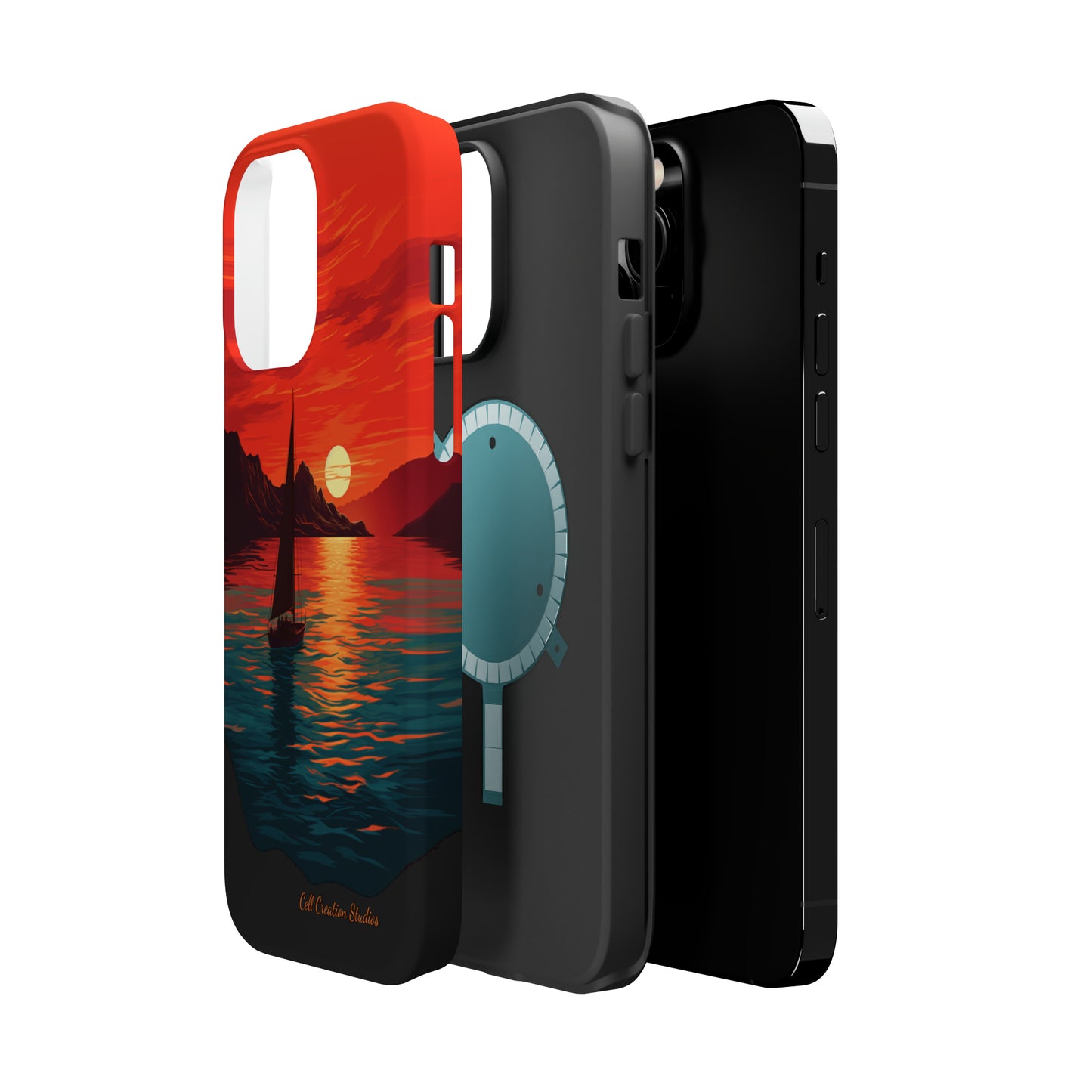 "Serenity at Sunset" -MagSafe Tough iPhone Cases