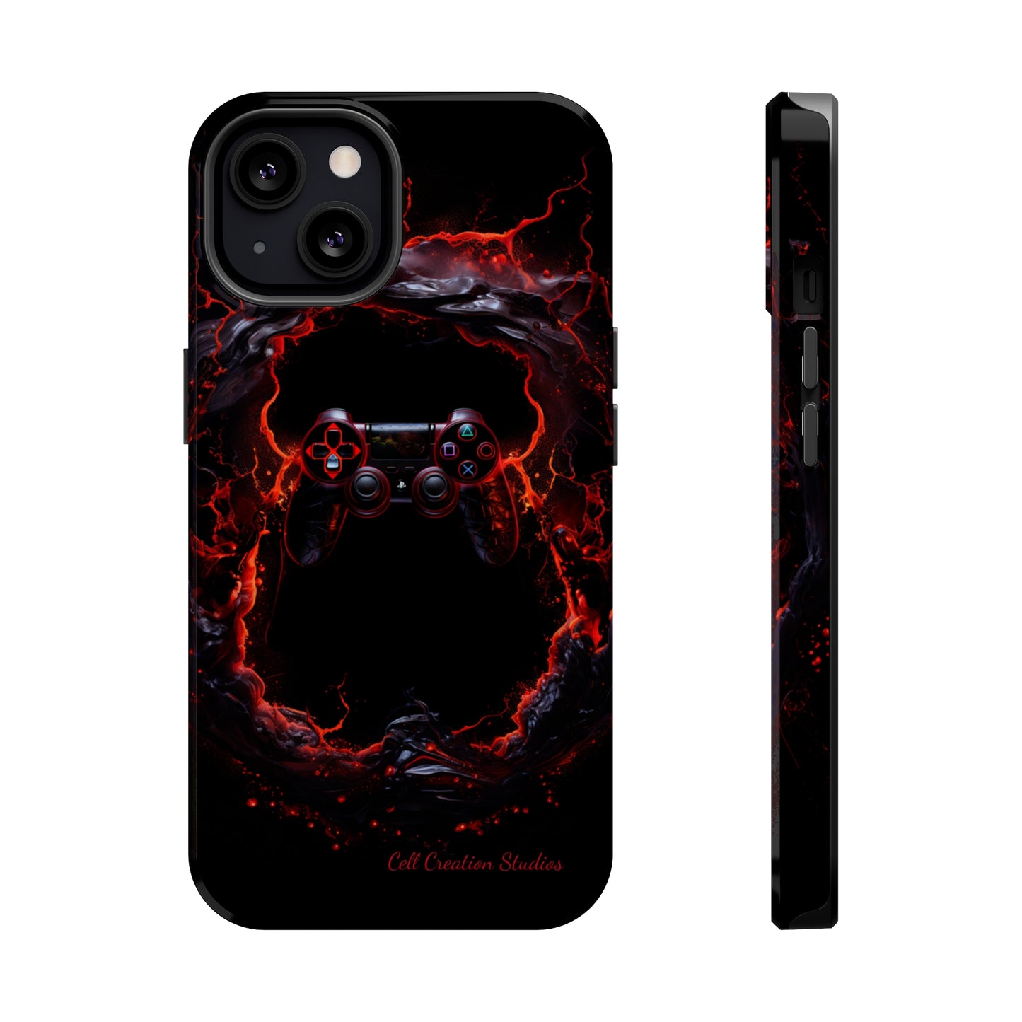 "InfernoGamer Plasma Burst" -MagSafe Tough iPhone Cases