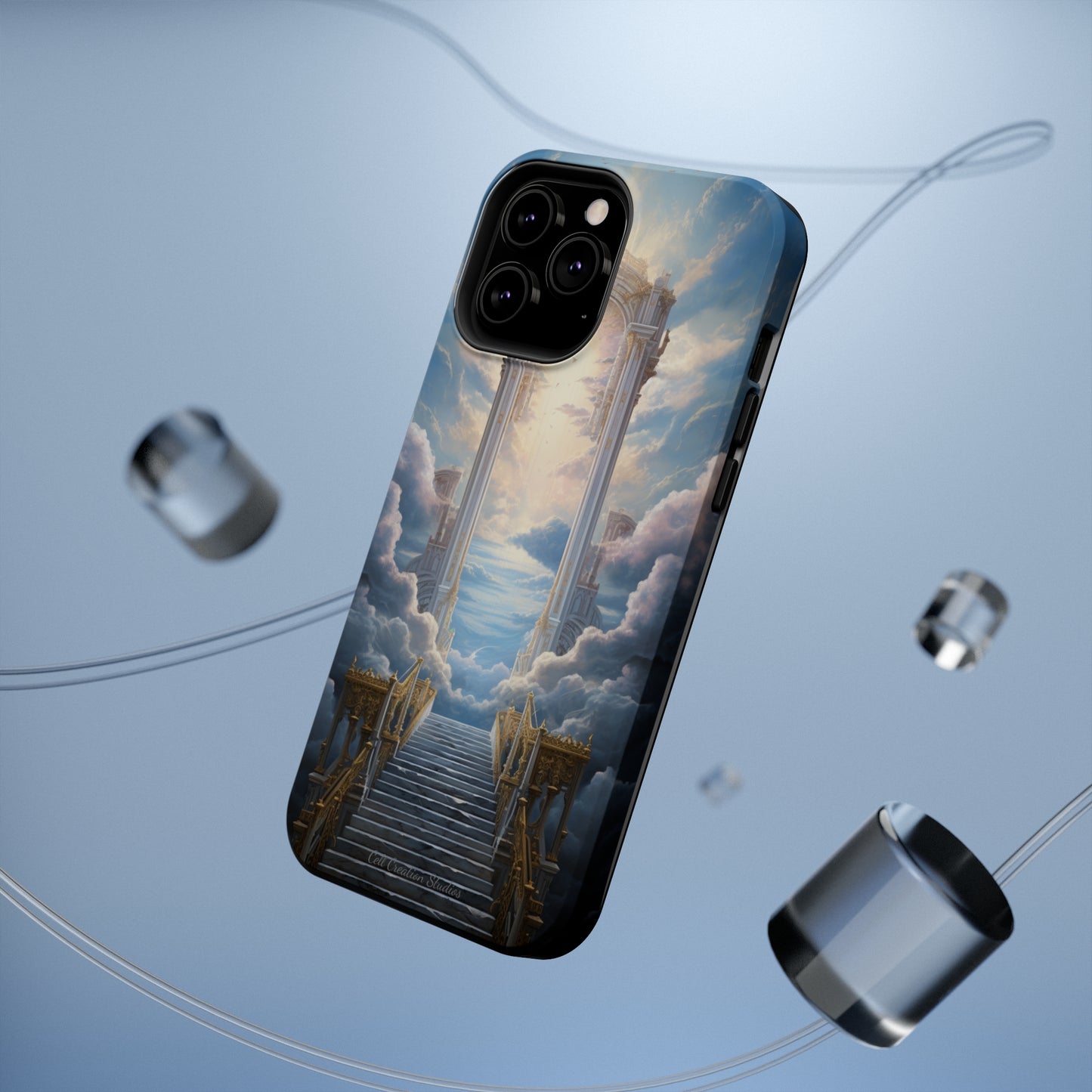 Introducing the "Celestial Gateway" Cell Phone Case – Elevate Your Device with Heavenly Splendor -MagSafe Tough Cases