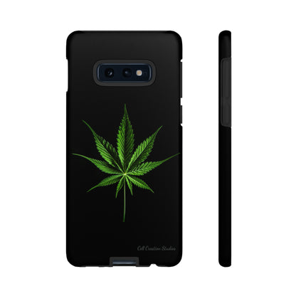 "Cannabis Chic" Marijuana Leaf Phone Case -Tough Cases