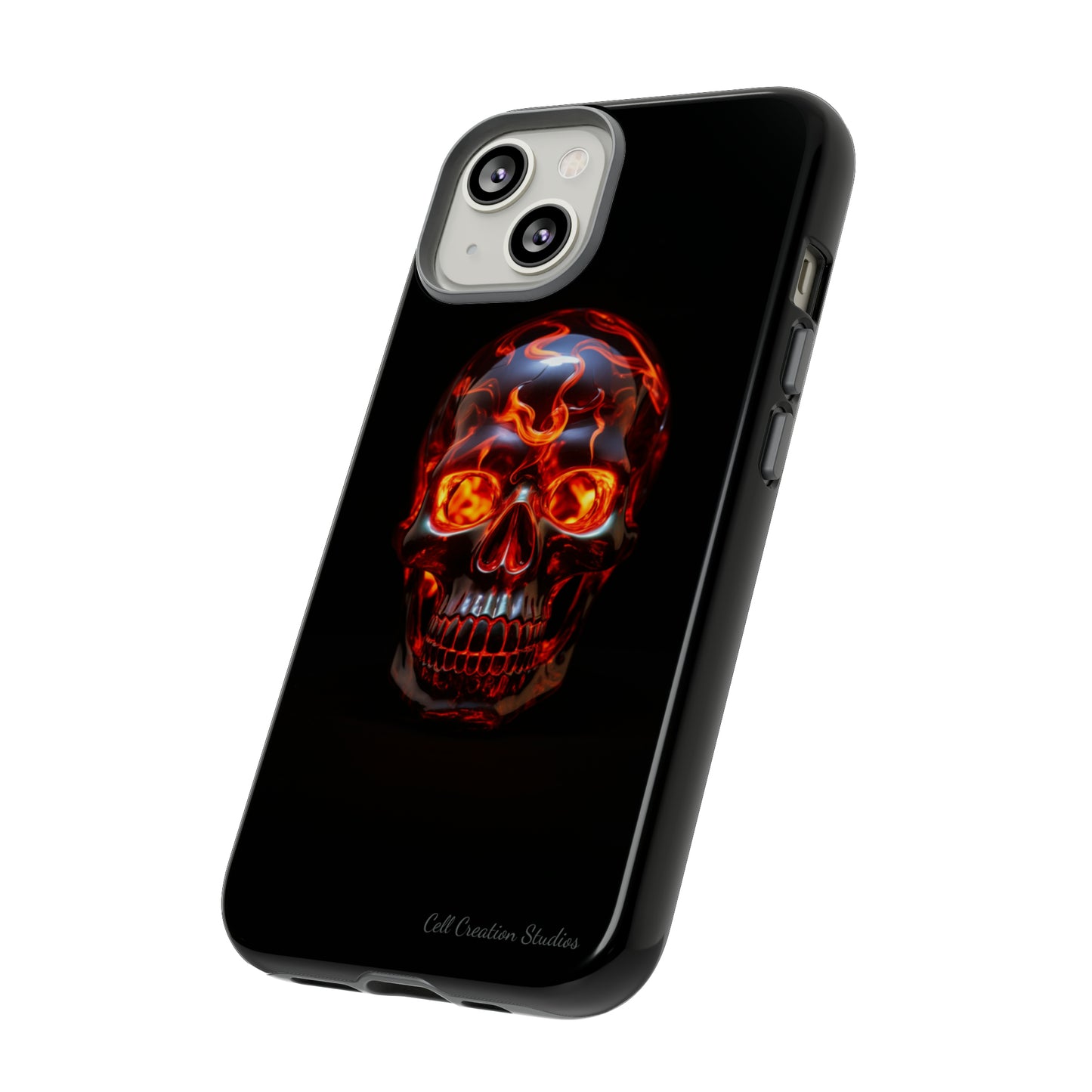 "Inferno Cranium" Phone Case -Tough Cases