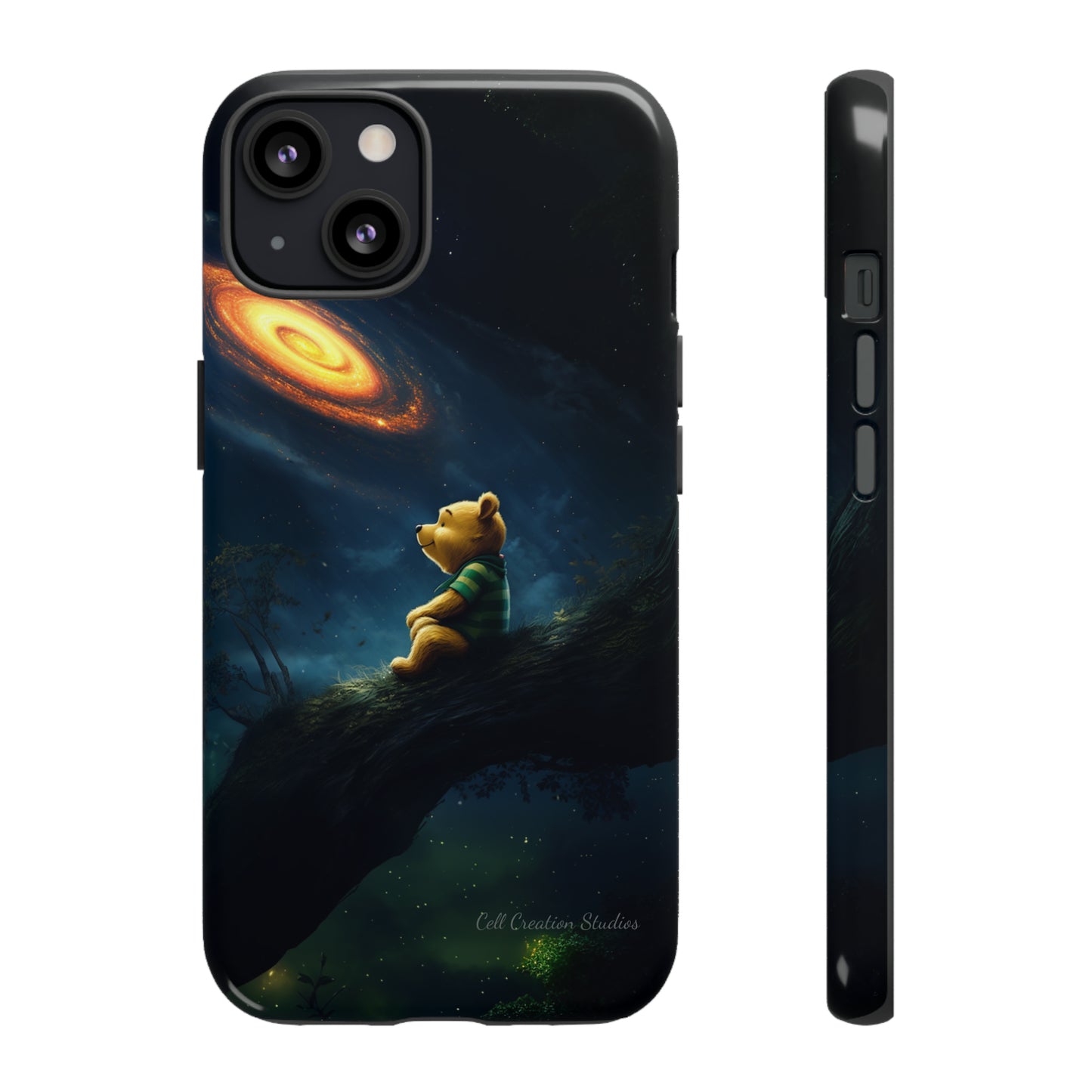 "Starry Night with Winnie-the-Pooh" Cell Phone Case - Tough Cases