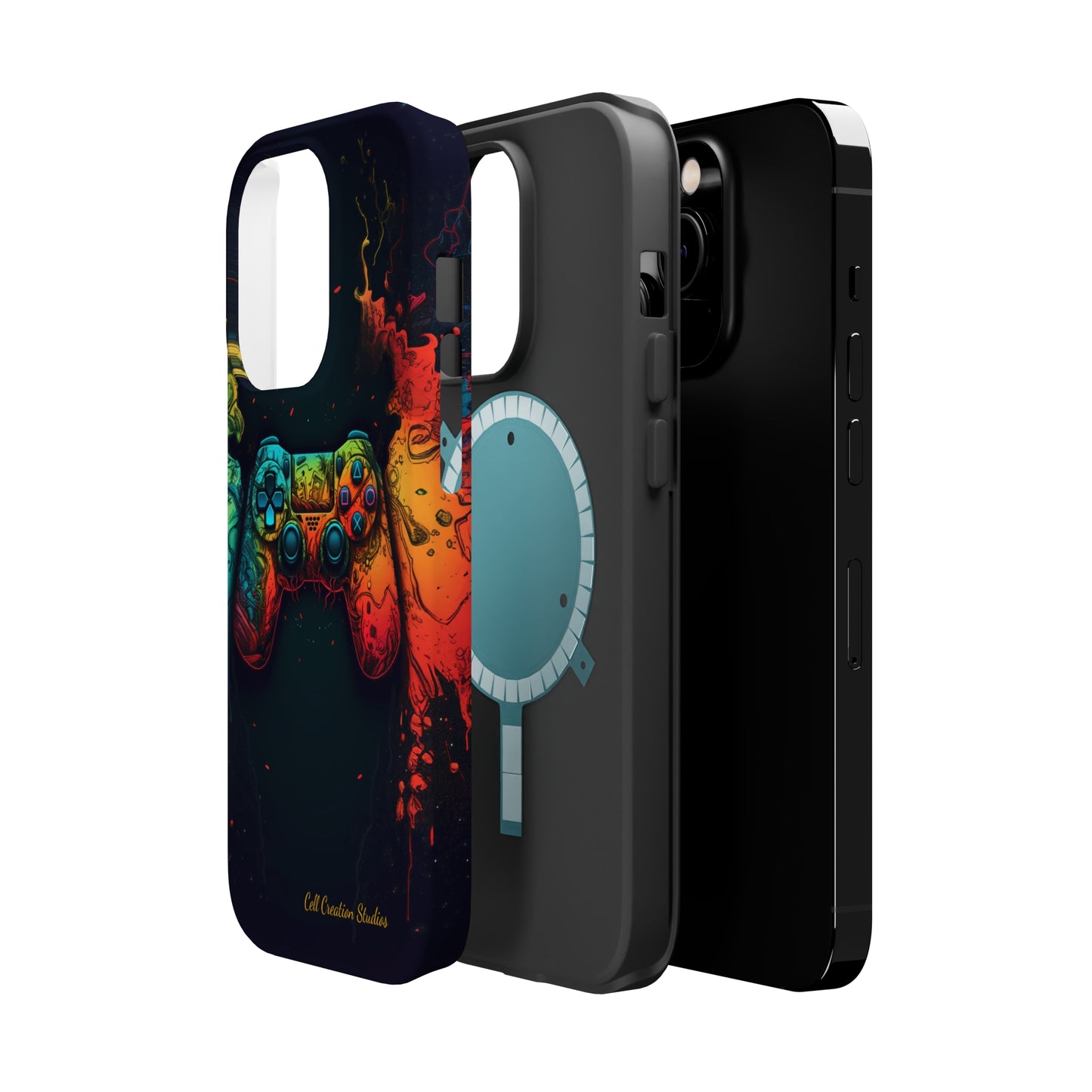 "ColorBlast Gaming" -MagSafe Tough iPhone Cases