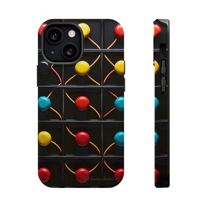 "Vibrant Spheres Fusion" -MagSafe Tough Phone Cases