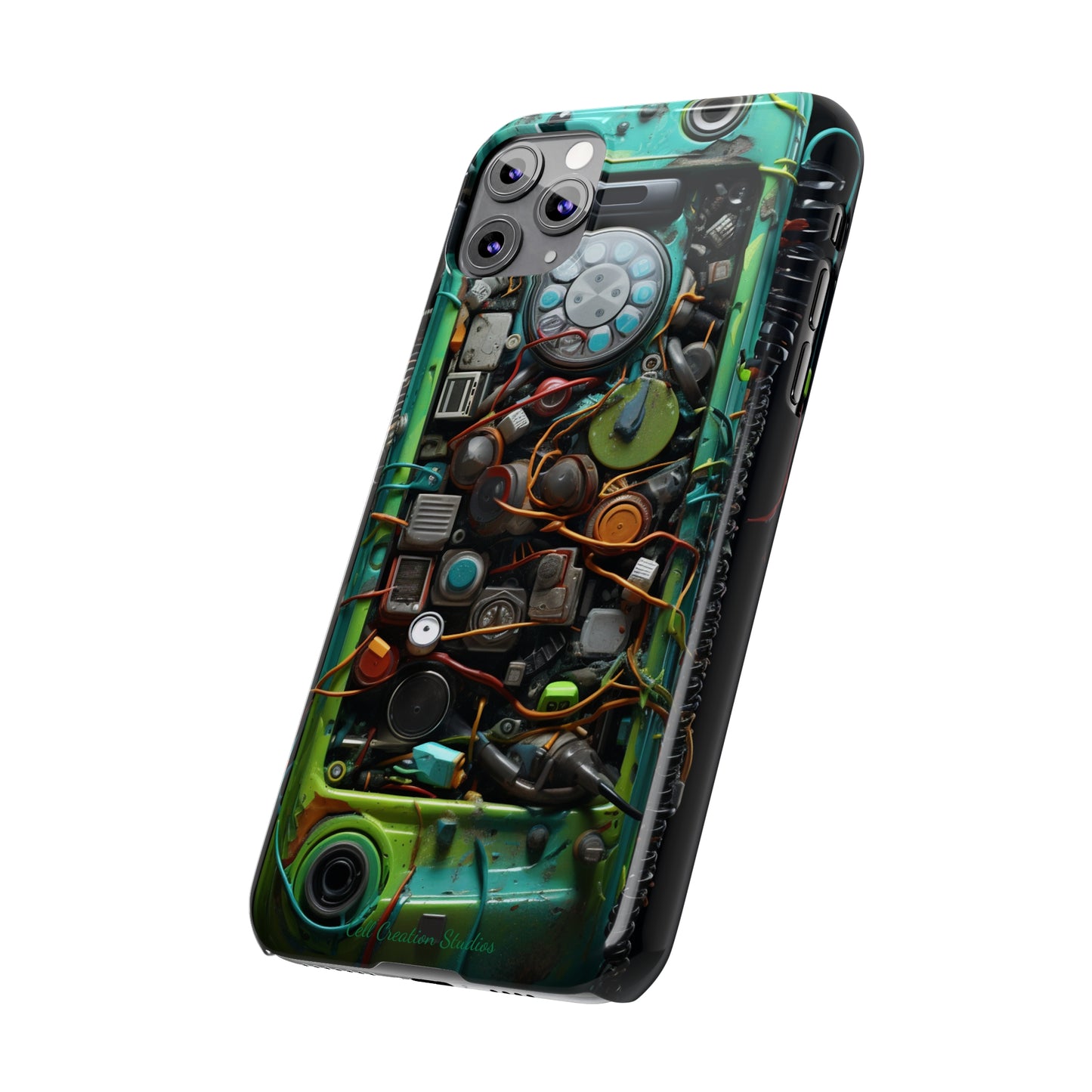 Introducing the "Mechanical Wonders" Cell Phone Case – Peek Inside with Intricate Cell Phone Inner Workings -Slim Phone Cases