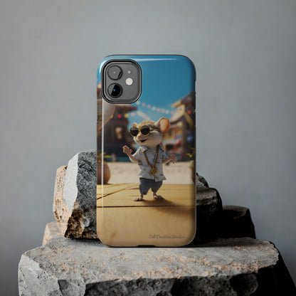 Introducing the "Groovy Mouse Rockstar" Cell Phone Case – Rock to the Beat of Coolness -Tough Phone Cases