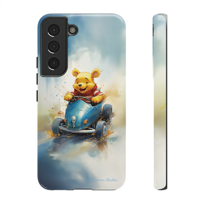 "Winnie-the-Pooh's Race Day" Phone Case -Tough Cases