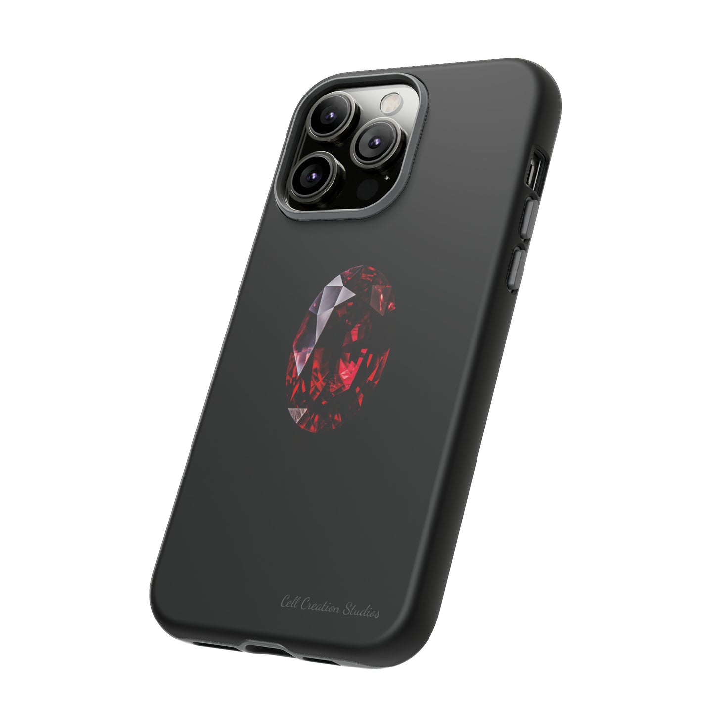 "Ruby Radiance" Phone Case -Tough Cases