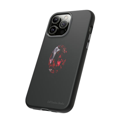 "Ruby Radiance" Phone Case -Tough Cases