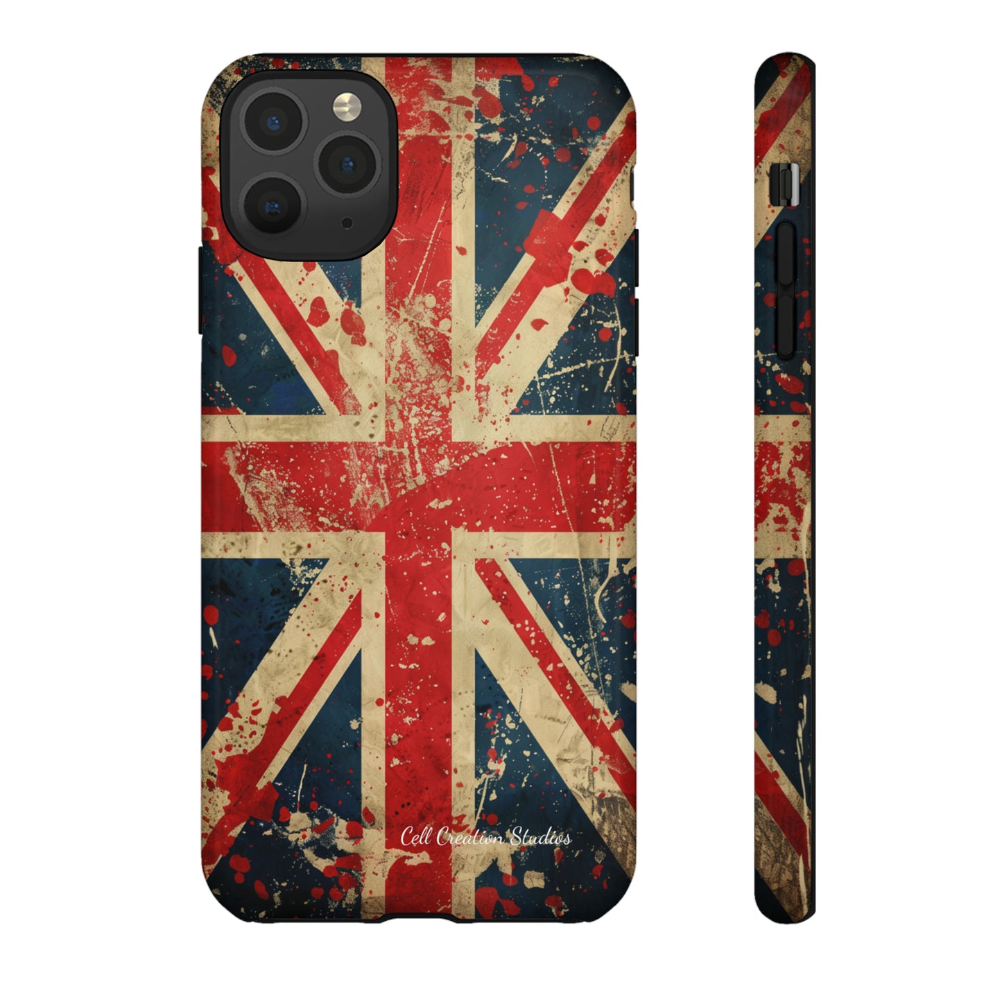 "Union Jack Flag" -Tough iPhone Cases