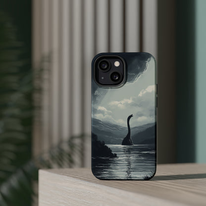 Introducing the "Mystical Loch Ness" Cell Phone Case – Capture the Legend -MagSafe Tough Cases