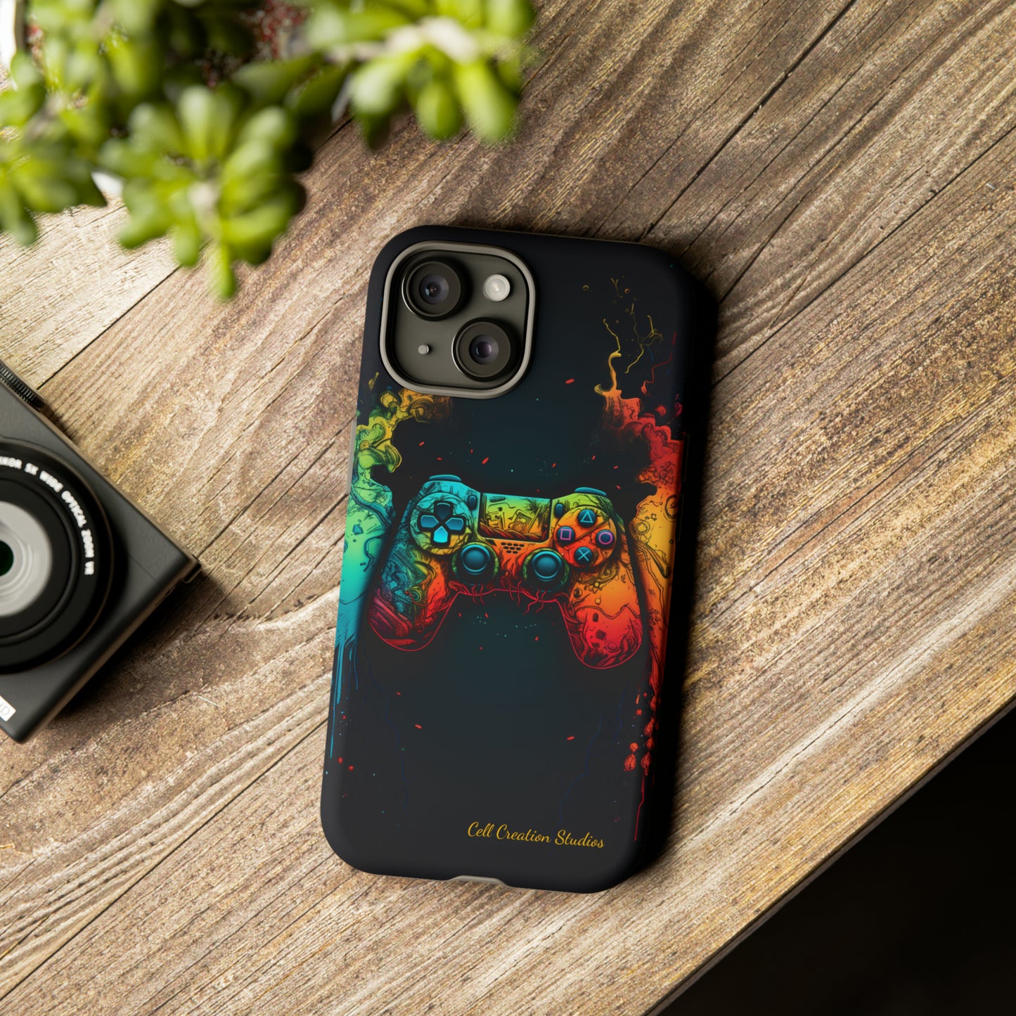 "ColorBlast Gaming" -Tough iPhone Cases