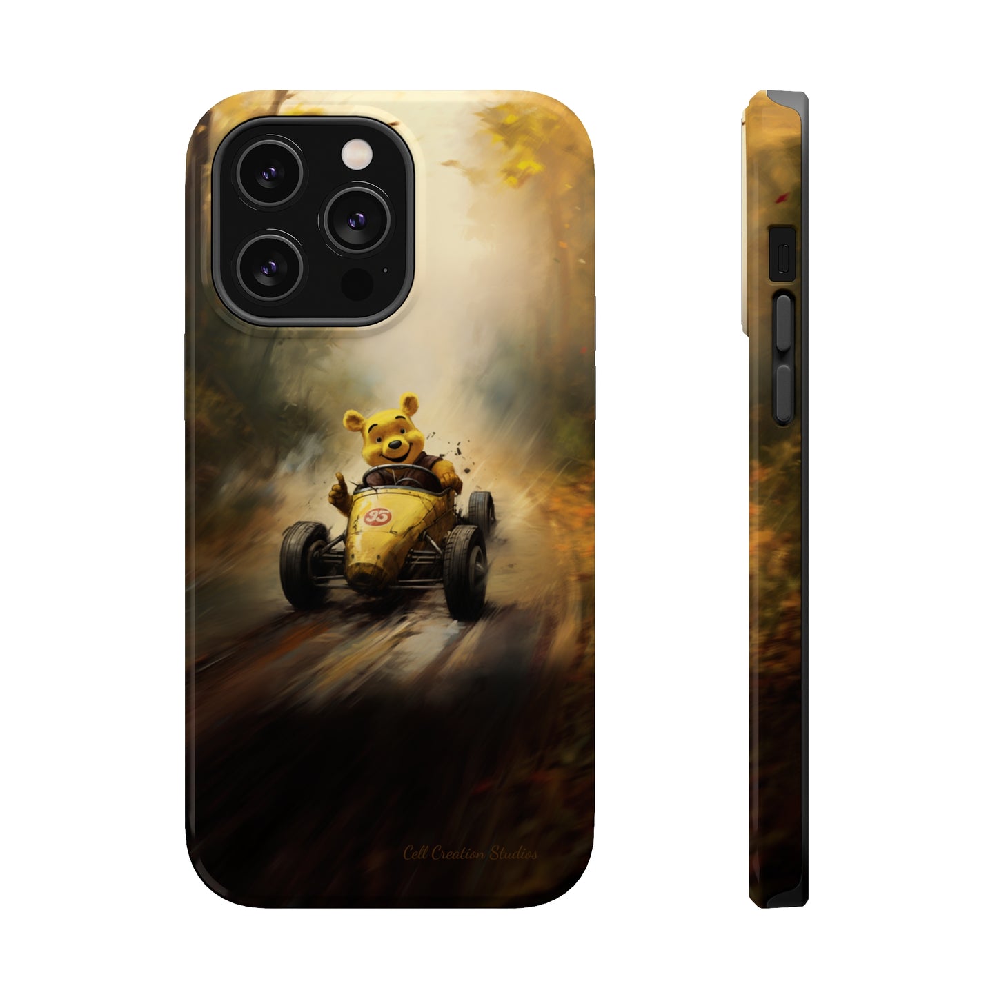 "Winnie-the-Pooh's Victory Lap" Phone Case -MagSafe Tough Cases