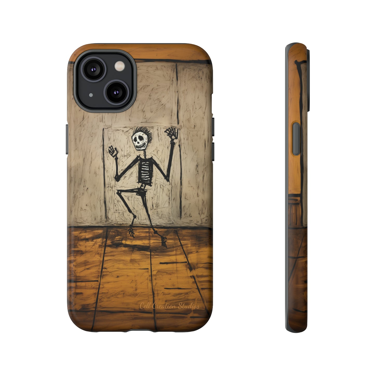 "Groovy Bones Skeleton" -Tough iPhone Cases