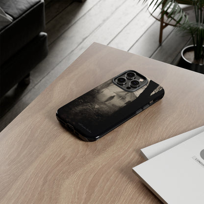 Introducing the "Ethereal Encounter" Cell Phone Case – Unveil the Mystery of the Ghostly Presence -Tough Cases