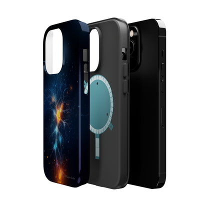 Introducing the "Luminous Neuron" Cell Phone Case – Illuminate Your Connection! -MagSafe Tough Cases