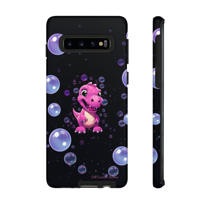 "Dino Glam" Glitter Dinosaur Phone Case -Tough Cases