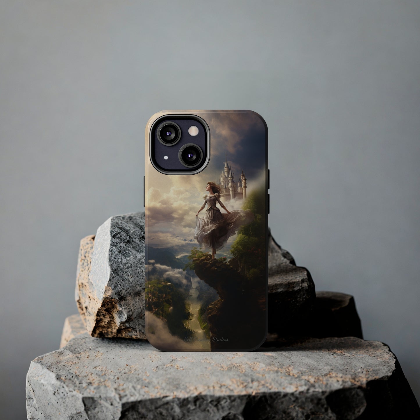 Introducing the "Enchanted Castle Discovery" Cell Phone Case – Uncover the Magic of The Castle On The Hilltop-Tough Phone Cases