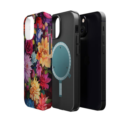 Introducing the "Blossom Beauty" Cell Phone Case – Elevate Your Style with Floral Charm -MagSafe Tough Cases