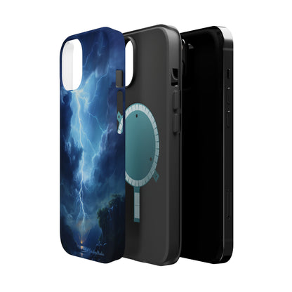 Introducing the "Stormy Serenity" Cell Phone Case – Embrace Nature -MagSafe Tough Cases