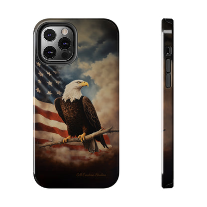 Introducing the "Eagle's Majesty" Cell Phone Case – Soar with American Pride -Tough Phone Cases