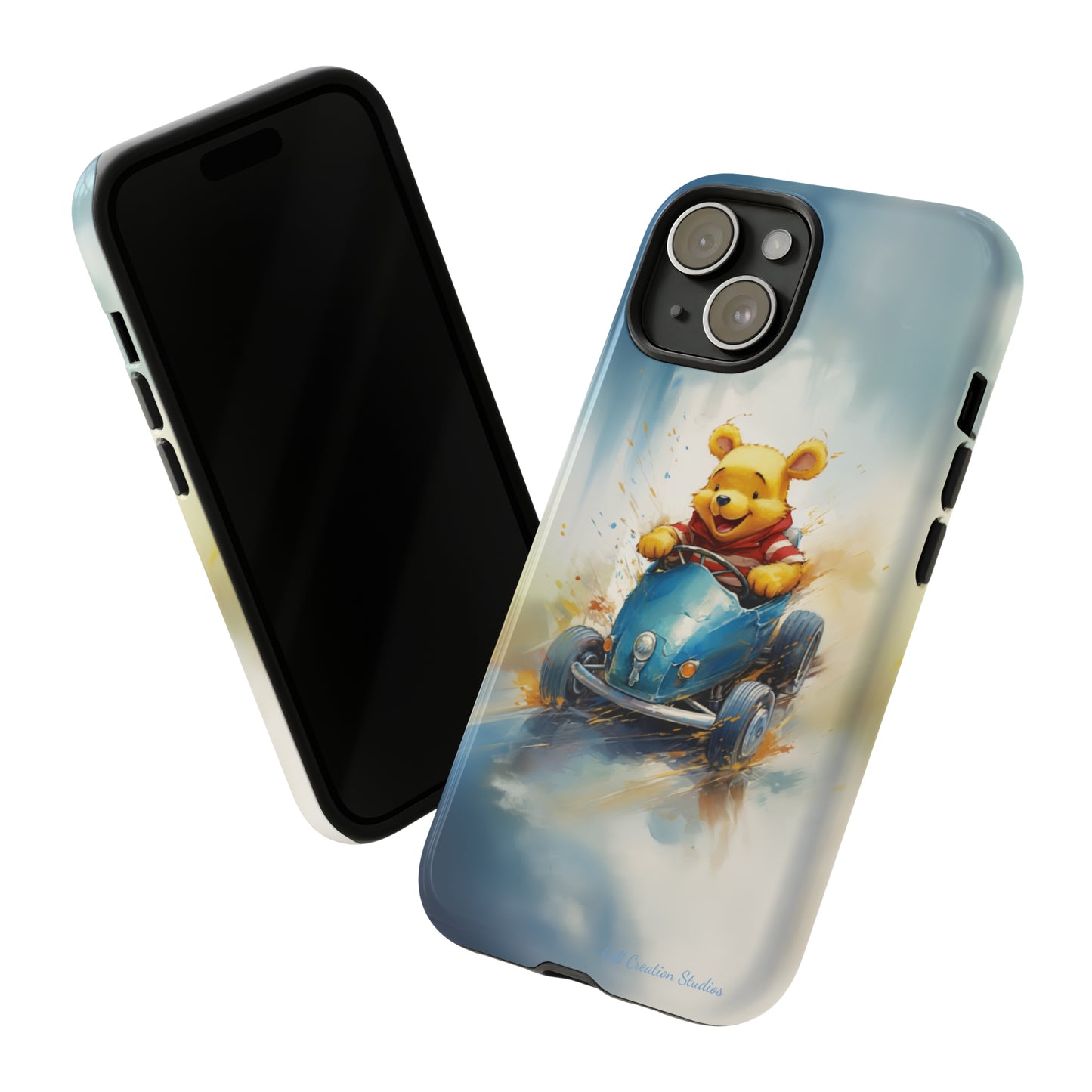 "Winnie-The-Pooh's Race Day" Phone Case -Tough Cases