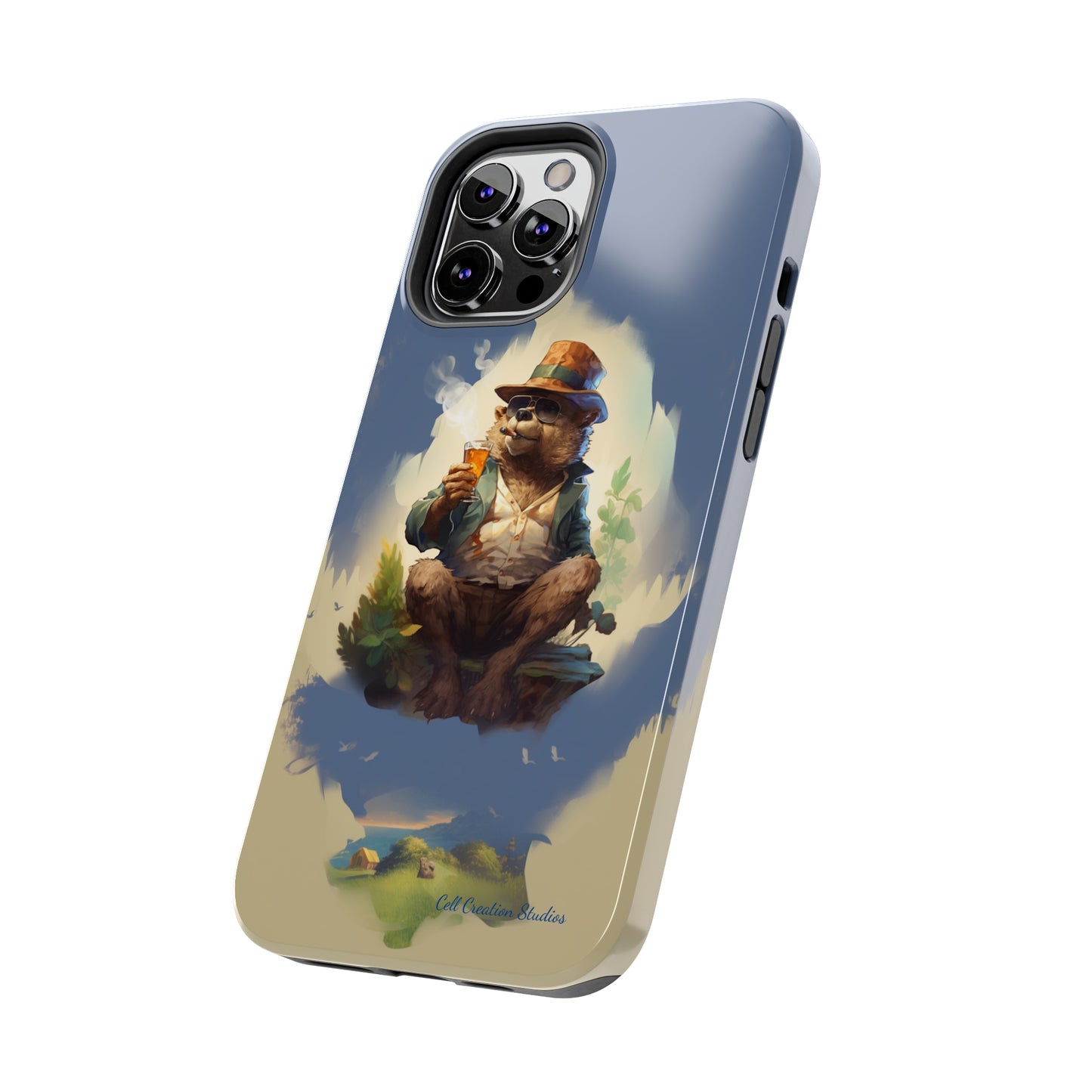 Introducing the "Bear's Homeward Bound" Cell Phone Case – Where Dreams of Home Come Alive -Tough Phone Cases