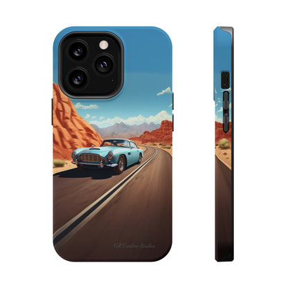 "Silver Racing Legend" -MagSafe Tough iPhone Cases