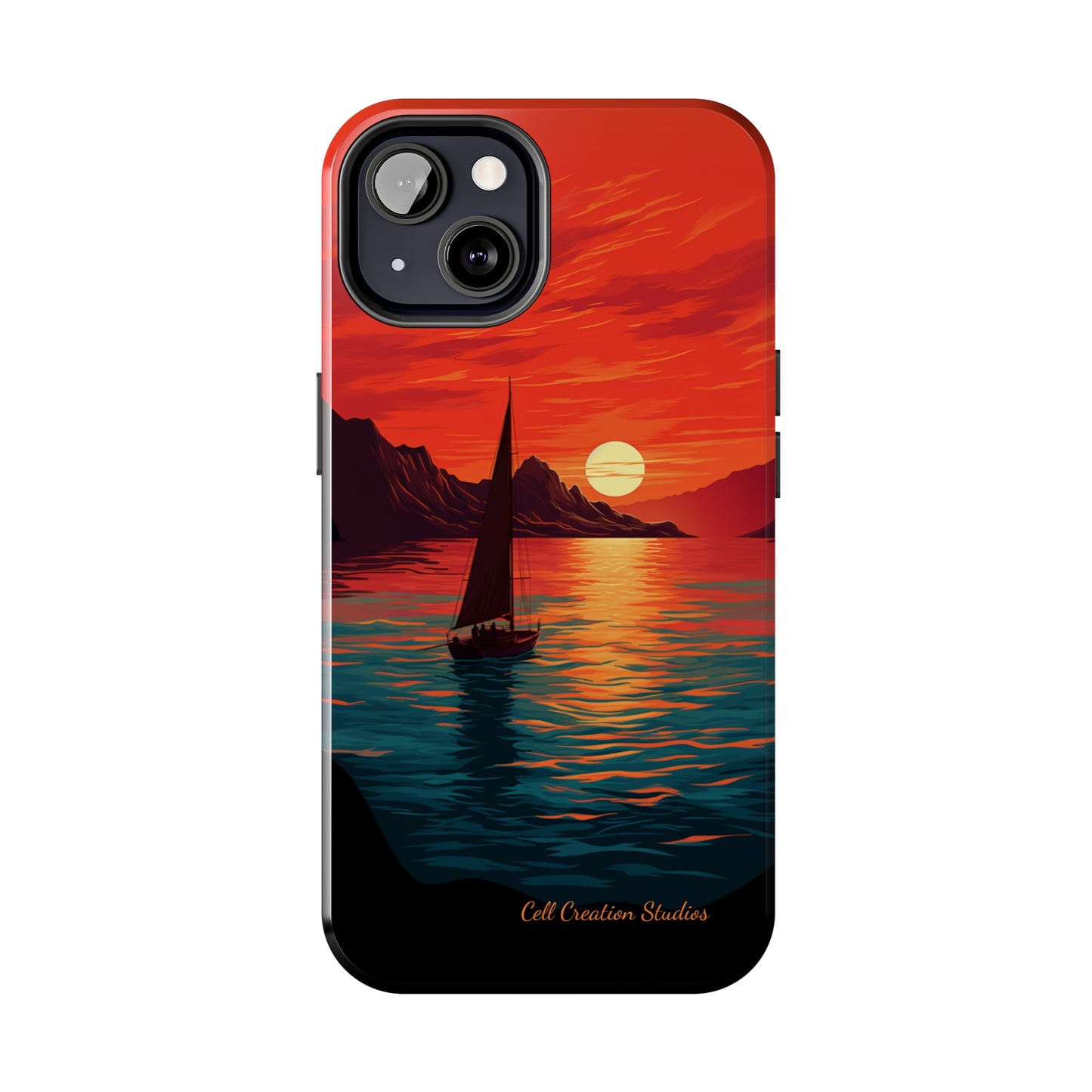 "Serenity at Sunset" -Tough iPhone Cases